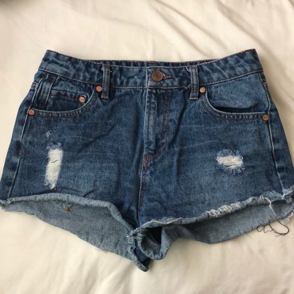High waisted shorts